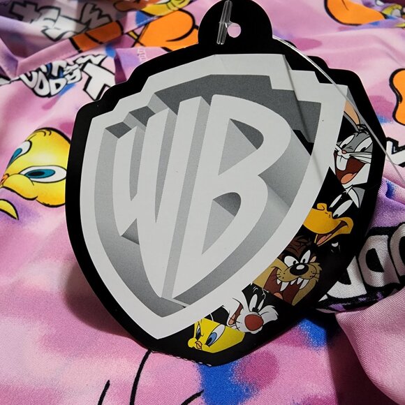 Scrubstar Womens Looney Tunes Tweety Scrub Top Size M Ultra Soft Short Sleeves - Picture 3 of 5